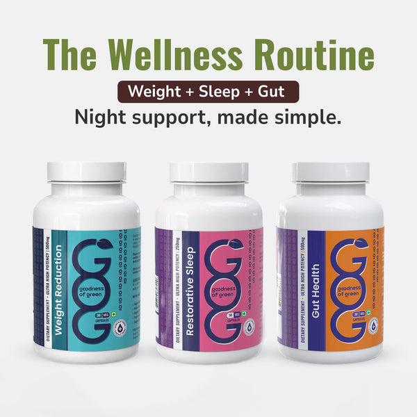Sleep + Weight + Gut The Wellness Routine