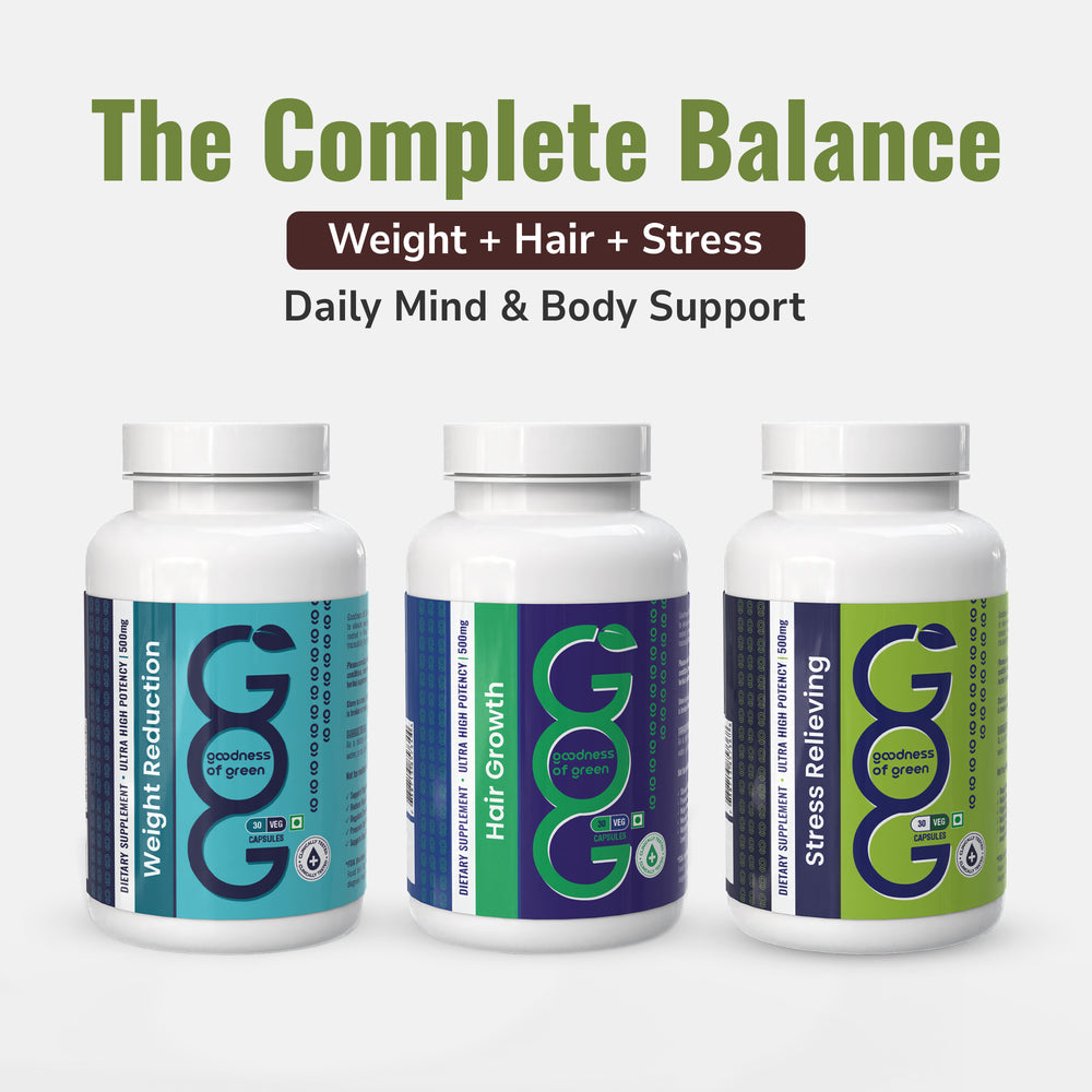 Weight + Hair + Stress The Complete Balance