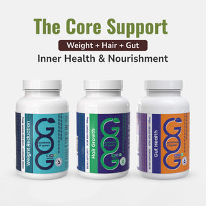 Weight + Hair + Gut The Core Support