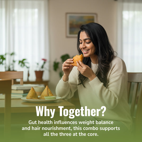 Weight + Hair + Gut The Core Support