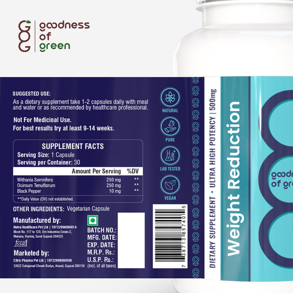 Weight Reduction Capsules